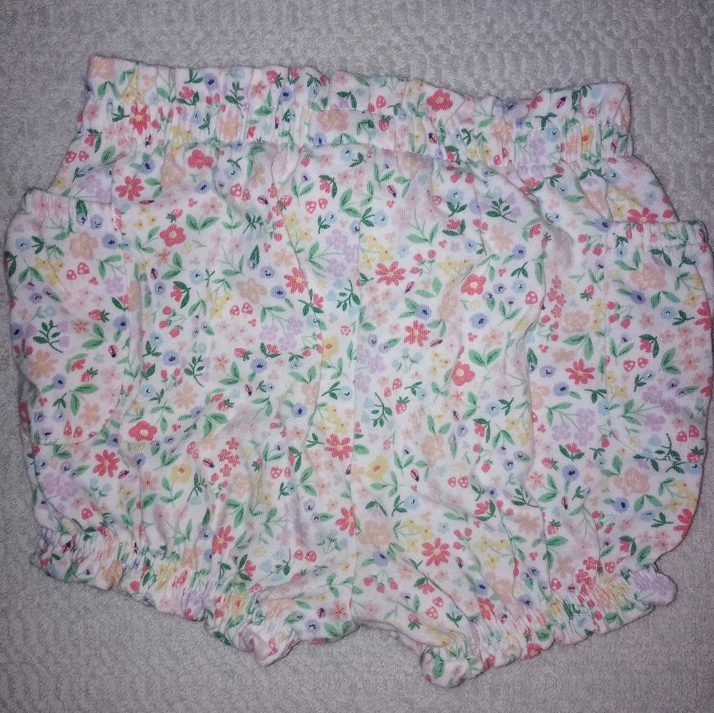 🍓🩳🍰 Floral Kids Bloomers